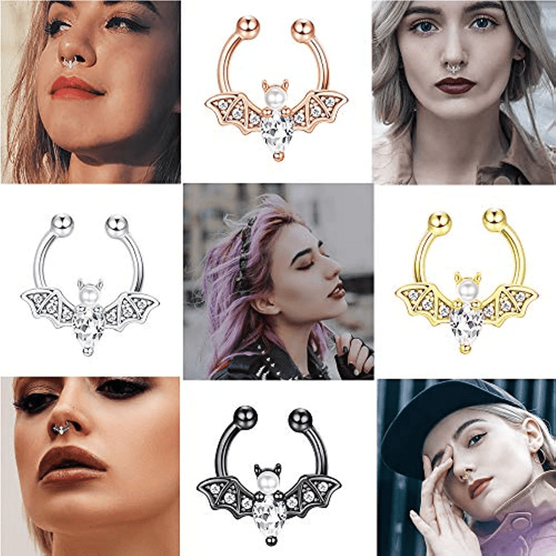 EVISPOL Cincin Septum Palsu Ke - Body Jewelry Nose ulasan dan harga