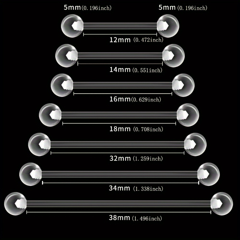 JKC Store 10 Buah Set Barbel A - Body Jewelry Store ulasan dan harga