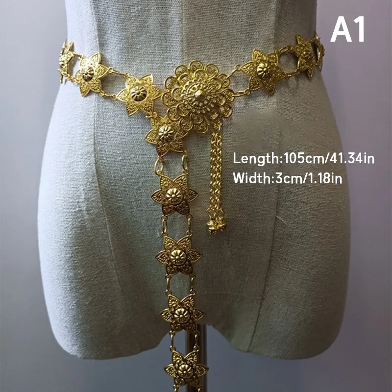 1 Buah Ikat Pinggang Emas Dai  - Body Jewelry Chains ulasan dan harga