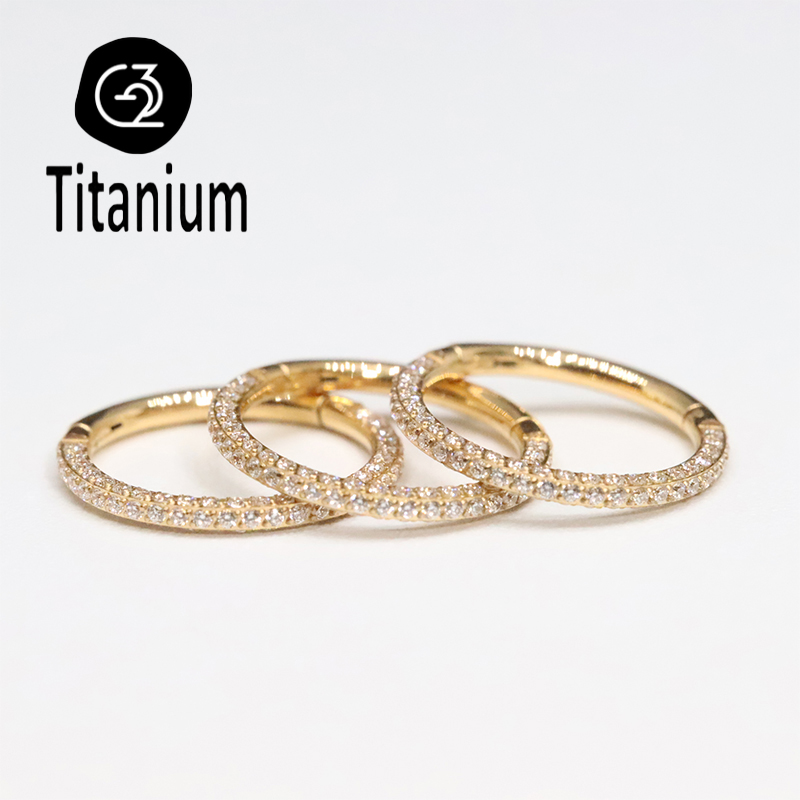 Anting Titanium ASTM F136 G23  - Body Piercing Quality Jewelry ulasan dan harga